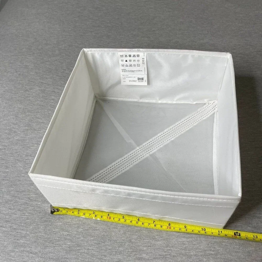 IKEA Skubb Zipper Bottom Collapsible Drawer Storage Box
